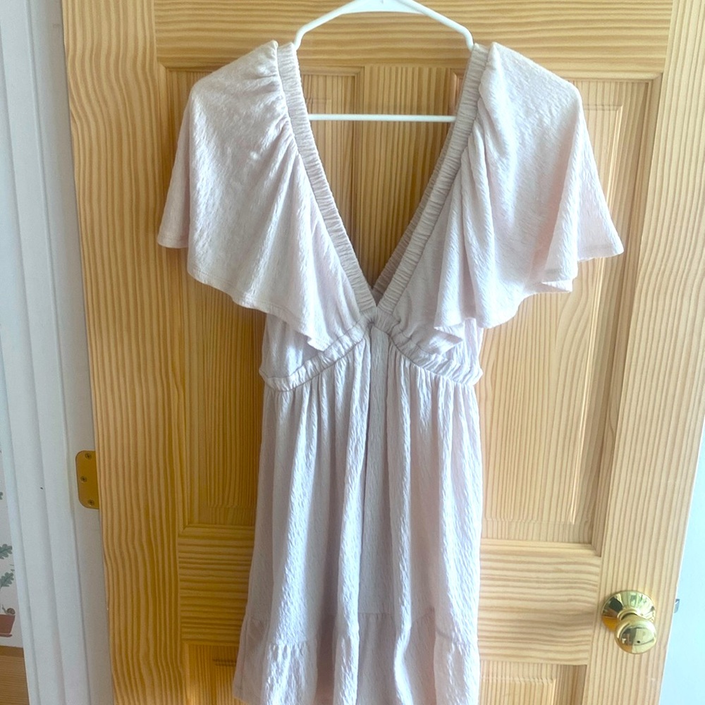 Z supply Winona dress in whisper white, Size Small